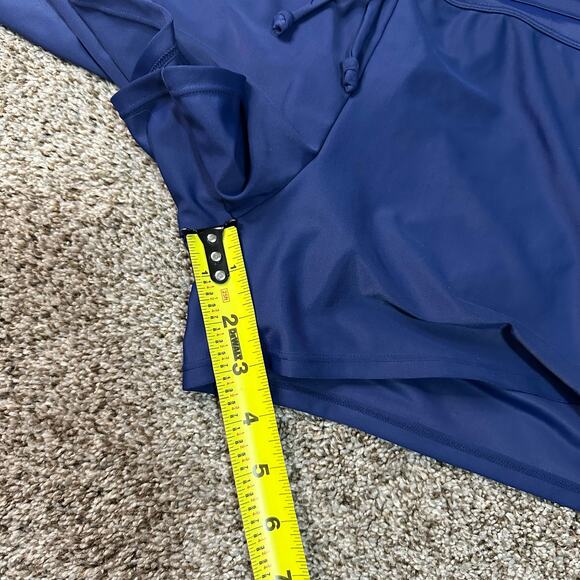 FREE COUNTRY Women's Drawstring Swim Short Size L In Marine - Picture 7 of 11